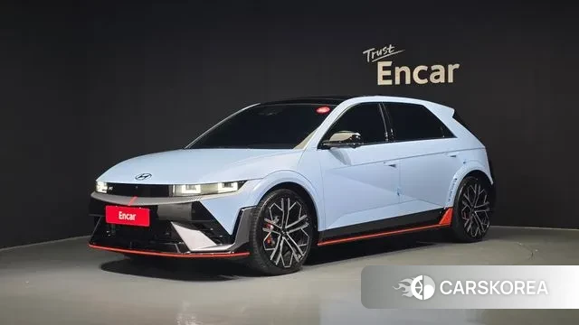 Hyundai Ionic 5 2024 Небесно-голубой из Кореи