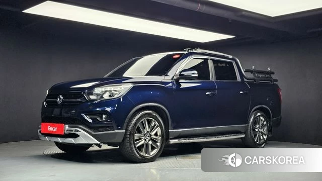 Ssangyong Rexton Sports 2019 Синий из Кореи