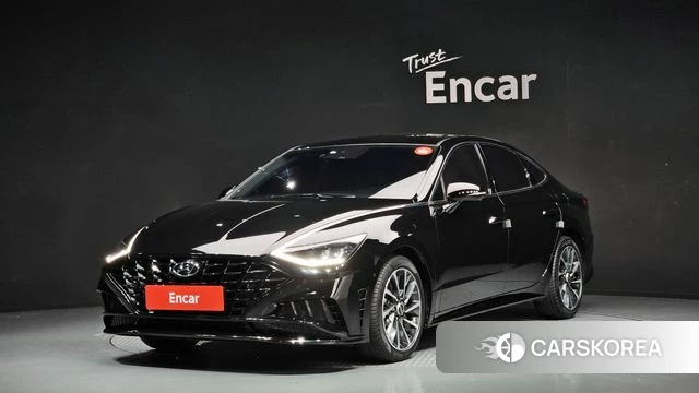 Hyundai Sonata (DN8) 2022 Черный из Кореи