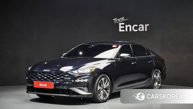 Kia K8 Hybrid 2021 Синий из Кореи