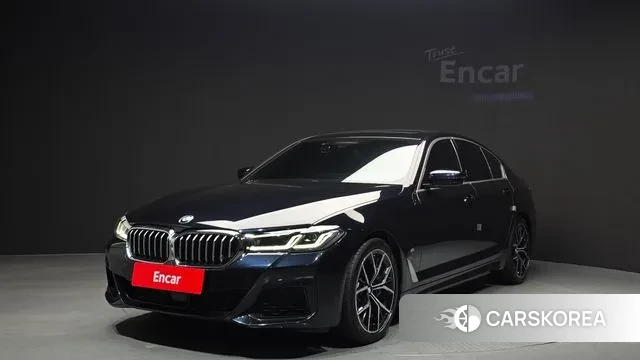 BMW 5 Series (G30) 2021 Черный из Кореи