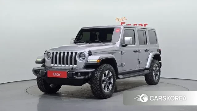 Jeep Wrangler (JL) 2021 Серебристо-серый из Кореи