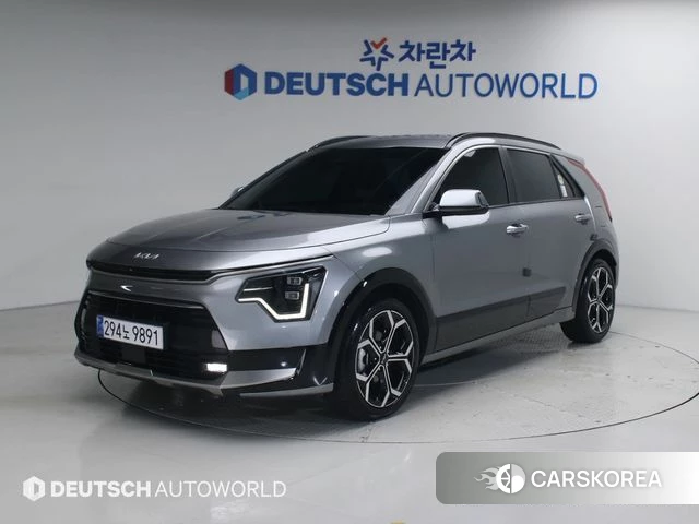 Kia Di Ol Nu Niro 2022 Серый из Кореи