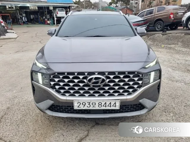 Hyundai The New Santa Fe 2022 Серый из Кореи