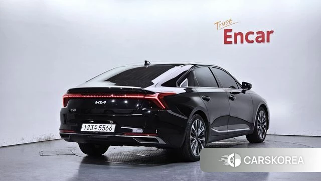 Kia K8 2022 Черный из Кореи