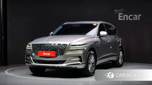 Genesis GV80 2021 Серебристо-серый из Кореи