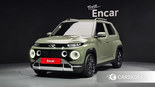 Hyundai Casper 2022 Темно-зеленый из Кореи