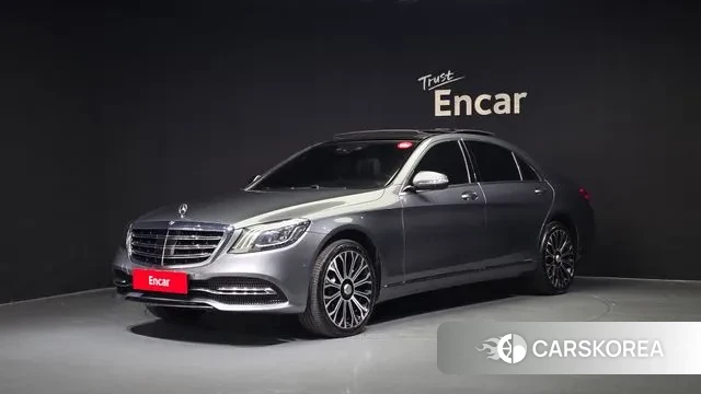 Mercedes-Benz S-Class W222 2020 Серый из Кореи