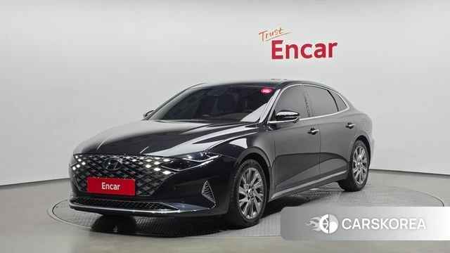 Hyundai The New Grandeur IG Hybrid 2021 Черный из Кореи