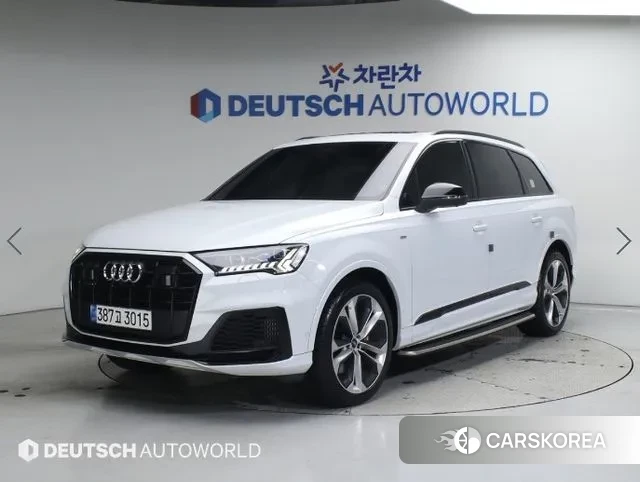 Audi Q7 (4M) 2022 Белый из Кореи
