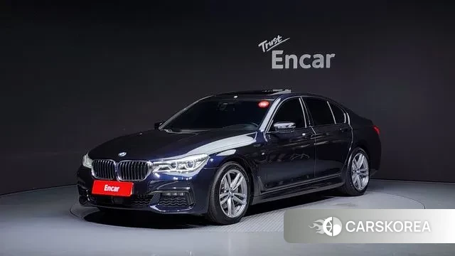 BMW 7 Series (G11) 2018 Черный из Кореи