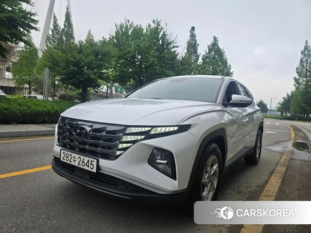 Hyundai Tucson (NX4) 2022 Белый из Кореи