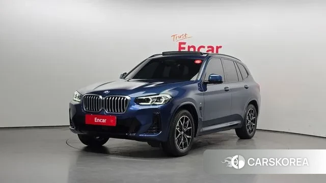 BMW X3 (G01) 2022 Синий из Кореи
