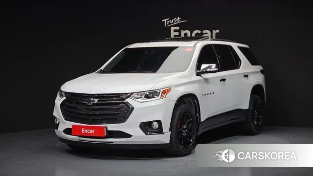 Chevrolet (GM Daewoo) Traverse 2021 Белый из Кореи