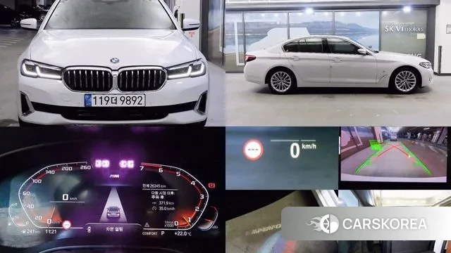 BMW 5 Series (G30) 2022 Белый из Кореи