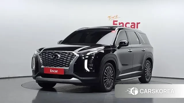 Hyundai Palisade 2022 Черный из Кореи