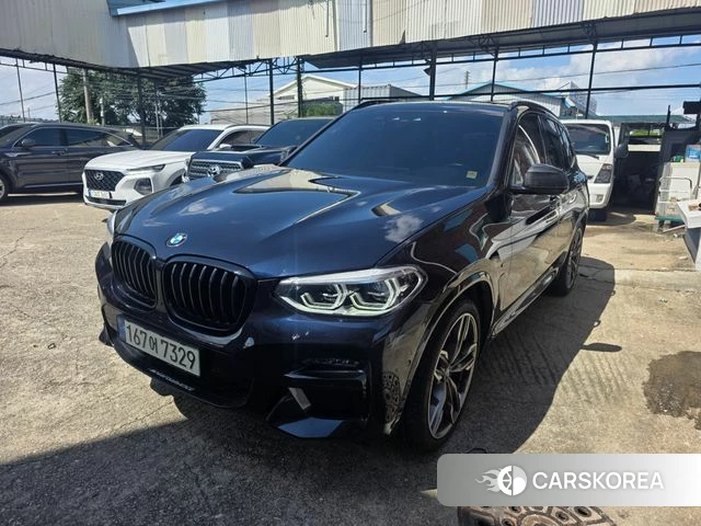 BMW X3 (G01) 2021 Синий из Кореи