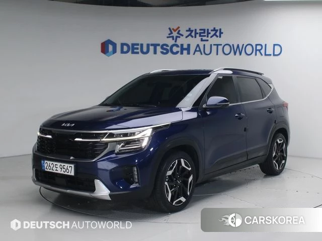 Kia The New Seltos 2022 Синий из Кореи