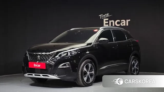 Peugeot 3008 second generation 2020 Черный из Кореи