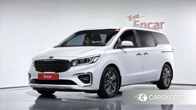 Kia The New Carnival 2019 Белый из Кореи