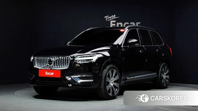 Volvo XC90 second Generation 2022 Черный из Кореи