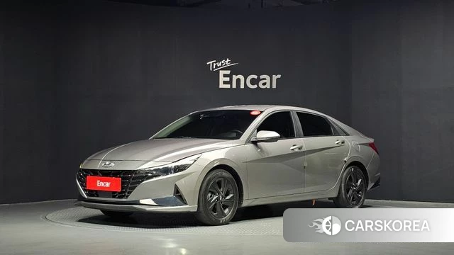 Hyundai Avante Hybrid (CN7) 2021 Серый из Кореи
