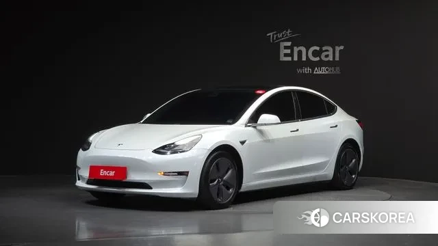 Tesla Model 3 2020 Белый из Кореи