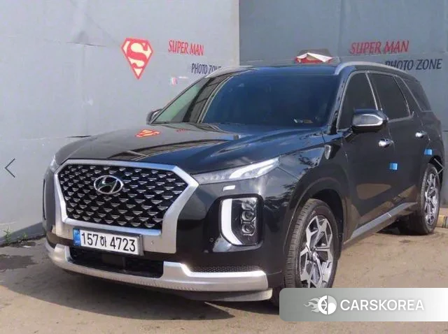 Hyundai Palisade 2021 Черный из Кореи
