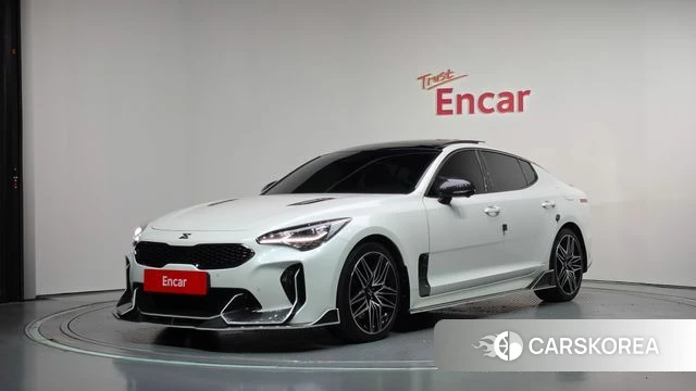Kia Stinger Meister 2021 Белый из Кореи