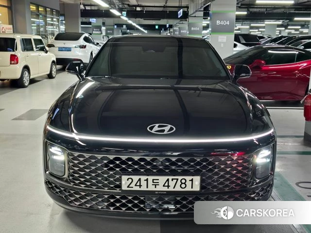 Hyundai Grandeur (GN7) 2023 Черный из Кореи