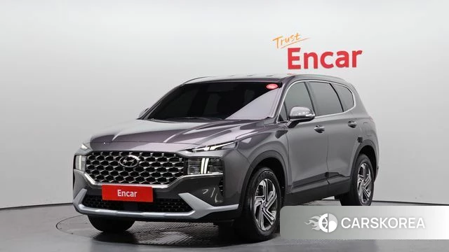 Hyundai The New Santa Fe 2022 Серый из Кореи
