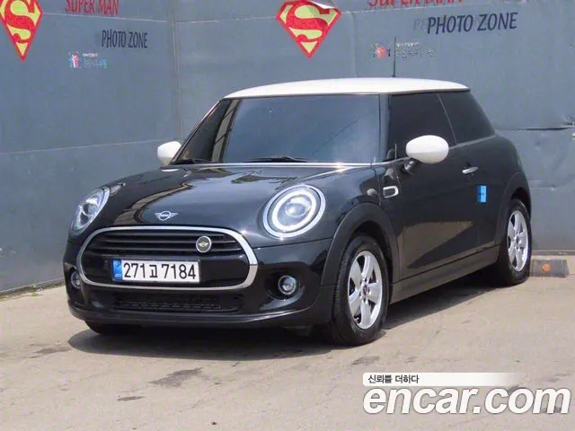 Mini Cooper 2021 Черный из Кореи