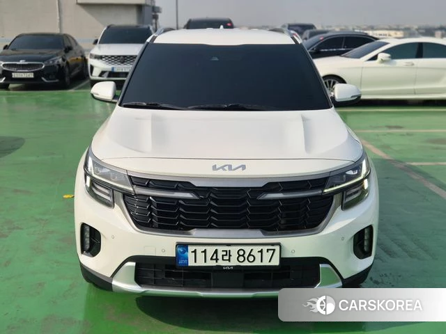 Kia The New Seltos 2022 Белый из Кореи