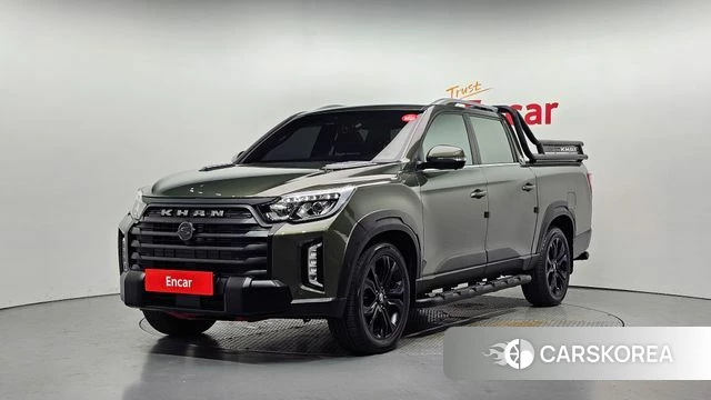 Ssangyong The New Rexton Sports Cannes 2022 Темно-зеленый из Кореи