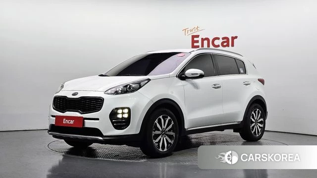 Kia Sportage 4th Generation 2018 Белый из Кореи