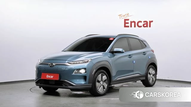 Hyundai Kona Electric 2018 Синий из Кореи