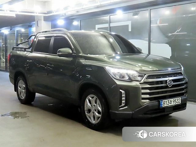 Ssangyong The New Rexton Sport 2022 Светло-зеленый из Кореи