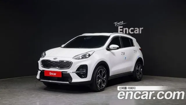 Kia Sportage The Bold 2020 Белый из Кореи