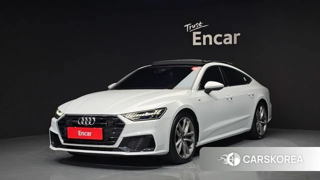 Audi A7 (4K) 2021 Белый из Кореи