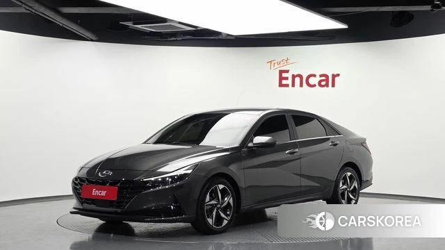 Hyundai Avante (CN7) 2022 Серый из Кореи