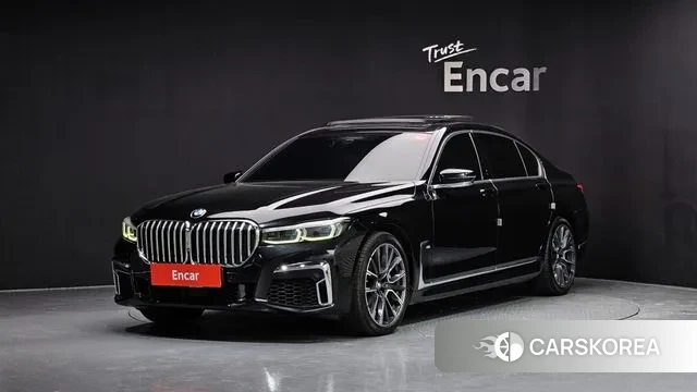 BMW 7 Series (G11) 2020 Черный из Кореи