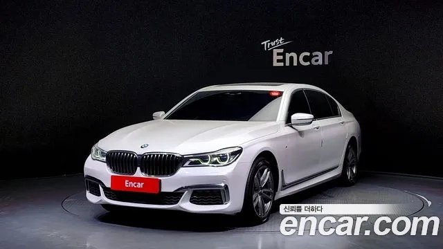 BMW 7 Series (G11) 2018 Белый из Кореи