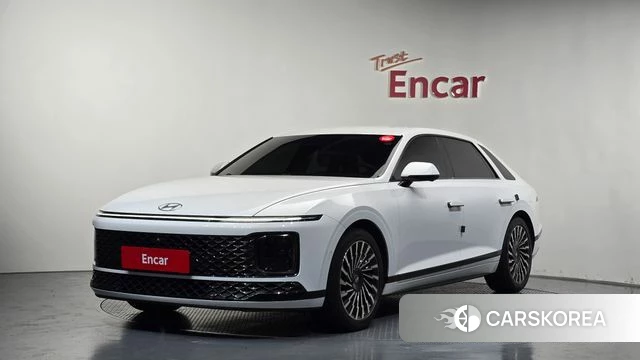 Hyundai Grandeur Hybrid (GN7) 2023 Белый из Кореи