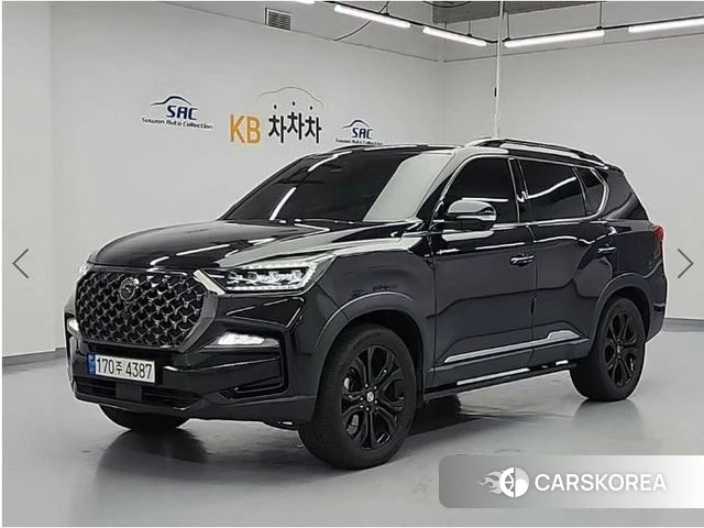 Ssangyong All New Rexton 2020 Черный из Кореи