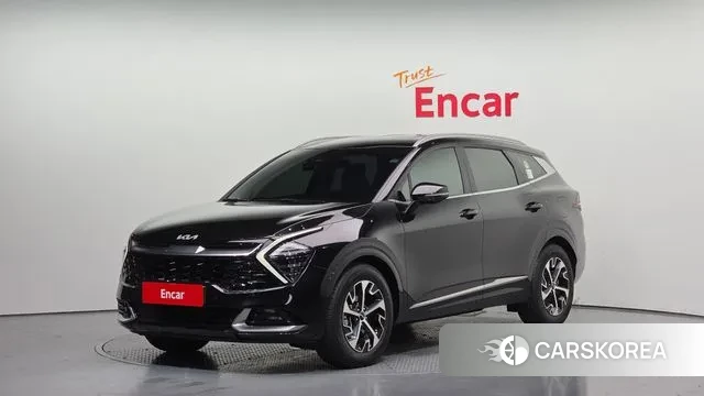 Kia Sportage 5th Generation Hybrid 2021 Черный из Кореи