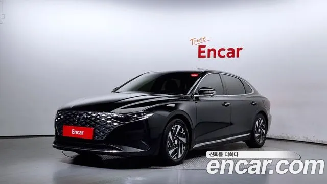 Hyundai The New Grandeur IG Hybrid 2021 Черный из Кореи