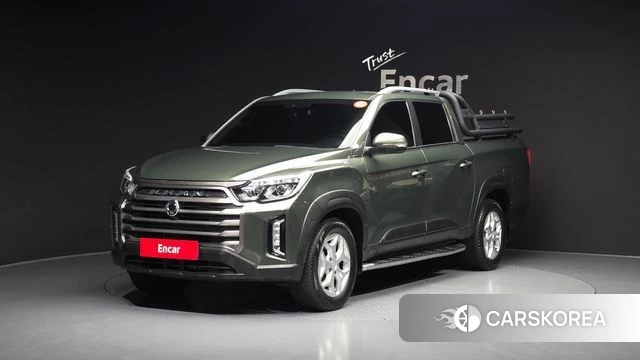 Ssangyong The New Rexton Sports Cannes 2021 Зеленый из Кореи