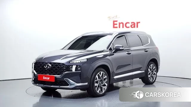 Hyundai The New Santa Fe 2020 Серый из Кореи
