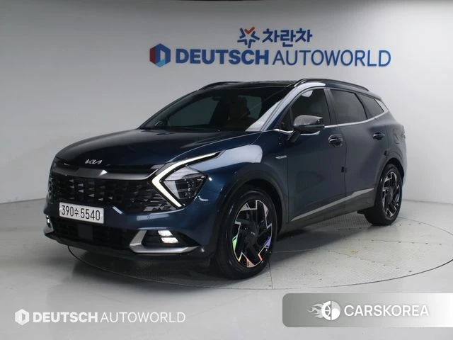 Kia Sportage 5th Generation 2021 Синий из Кореи