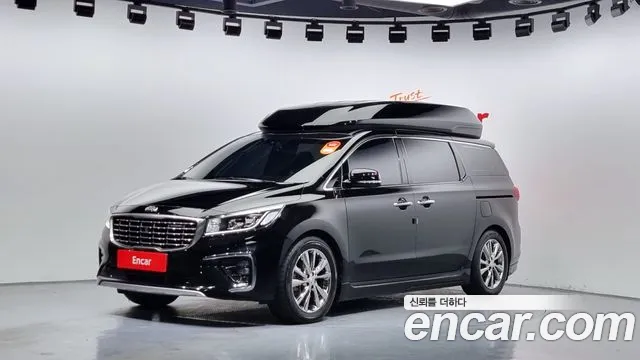 Kia The New Carnival 2018 Черный из Кореи